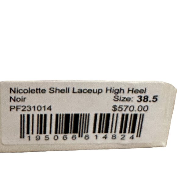 ULLA JOHNSON Nicolette Noir Sandal, Size 38.5 EU 8.5 US - Picture 10 of 10